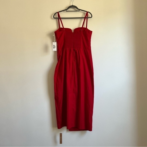 Reformation Alfred Dress in Cherry - Picture 11 of 16